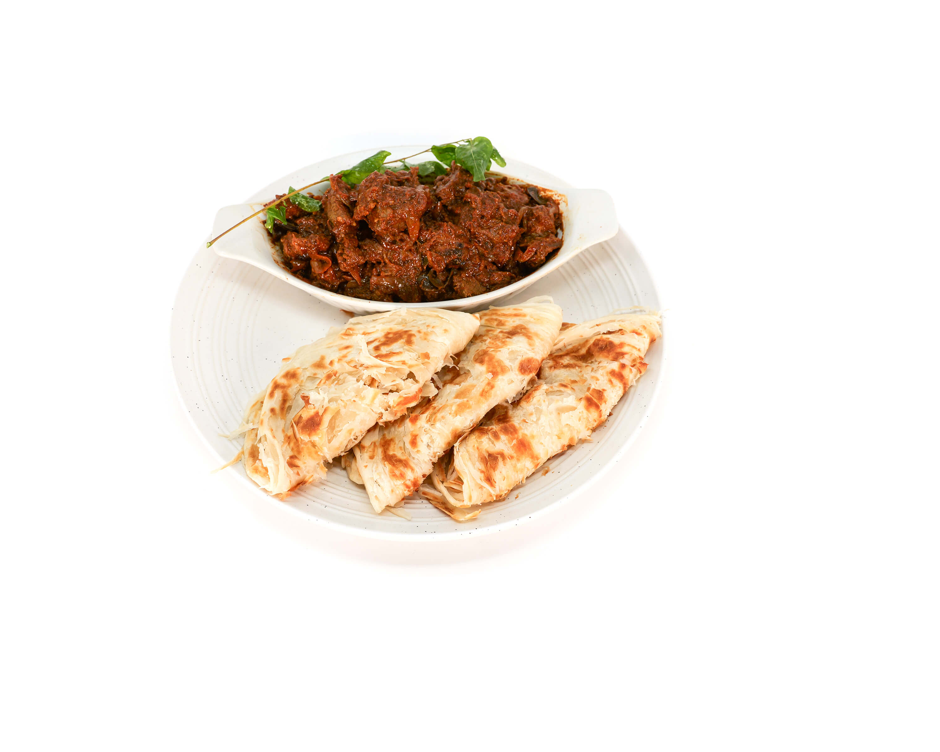 Poratta and Beef Roast