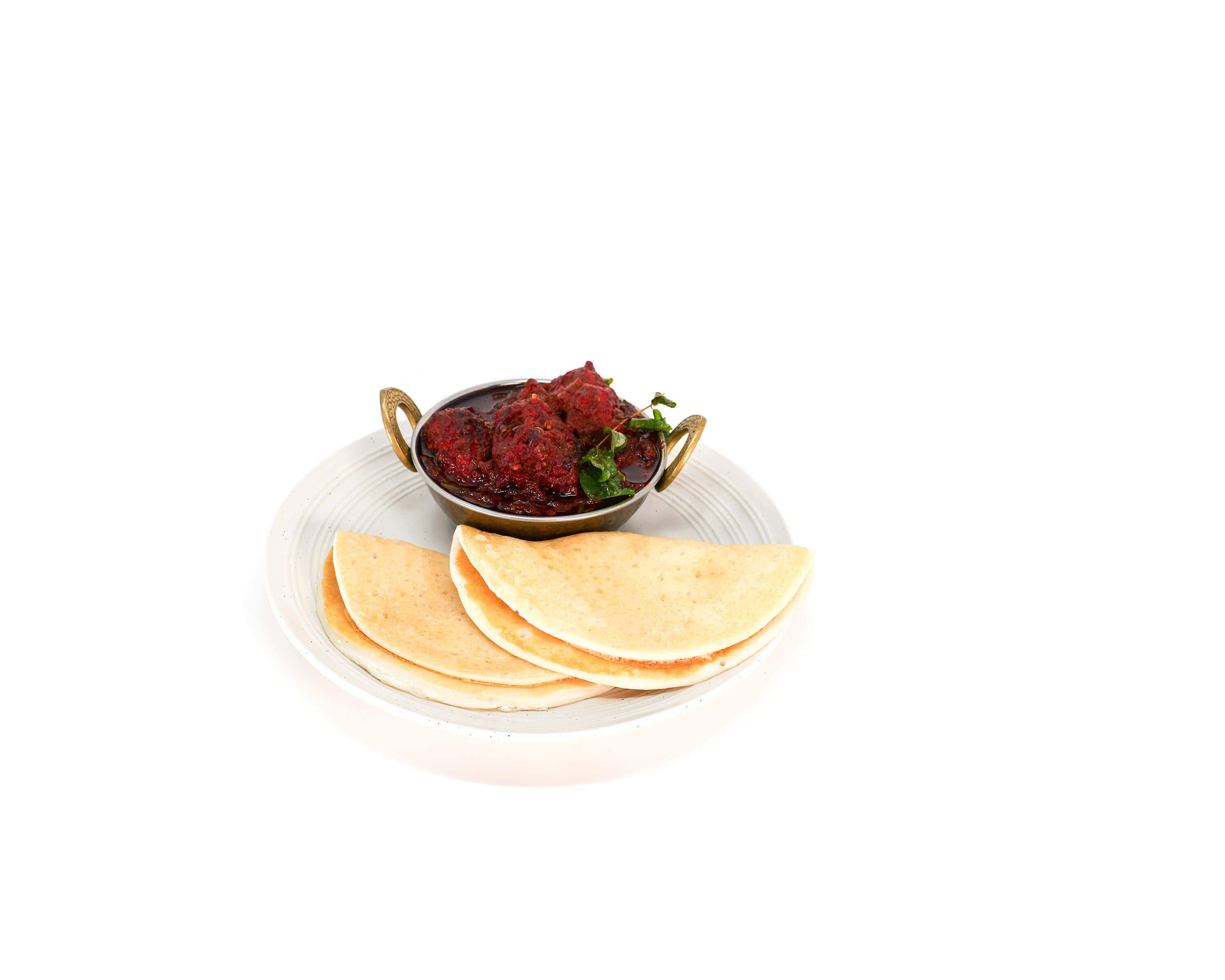 Thattu Dosa and Chicken Roast